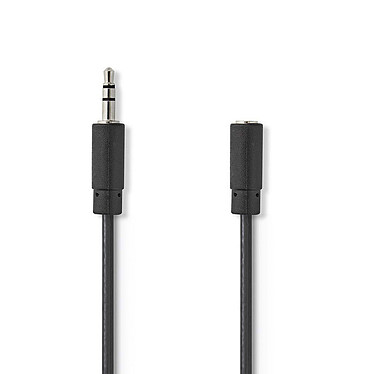 Nedis câble audio stéréo jack 3.5 mm (1 mètre)