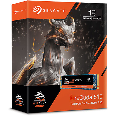 Seagate SSD FireCuda 510 M.2 PCIe NVMe 1 To pas cher