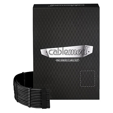 CableMod PRO ModMesh C-Series AXi, HXi & RM (Yellow Label) Cable Kit Noir
