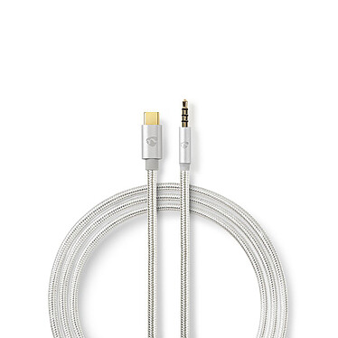 Nedis USB-C to mini-jack 3.5 mm cable (1 m)