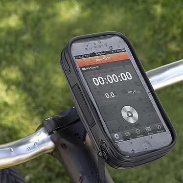Support étanche réglable pour GPS et smartphone pour moto et vélo