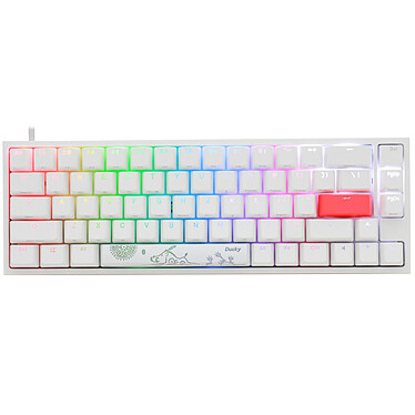 Ducky Channel One 2 SF RGB White (Cherry MX RGB Red)