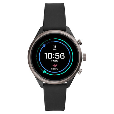 Fossil Sport 41 Smartwatch (41 mm / Silicona / Negro)