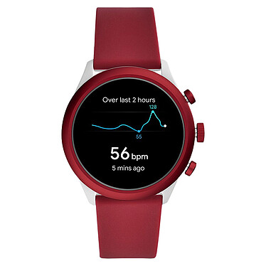 Avis Fossil Sport 43 Smartwatch (43 mm / Silicone / Rouge)