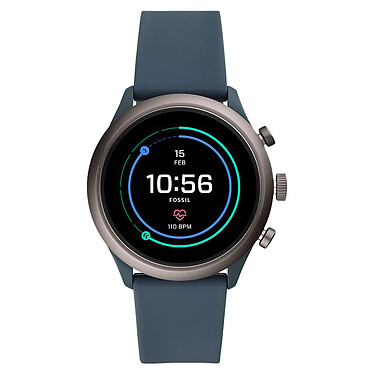Fossil Sport 43 Smartwatch (43 mm / Silicona / Azul ahumado)