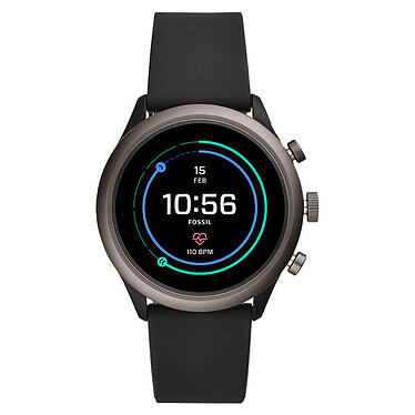 Fossil Sport 43 Smartwatch (43 mm / Silicona / Negro)