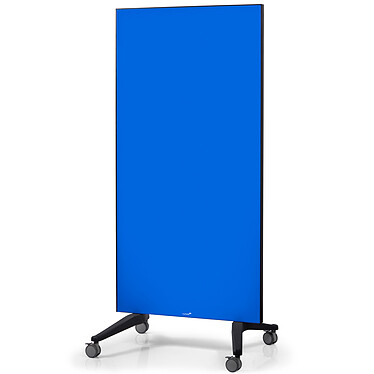 Legamaster Mobile Glass Board 90x175cm Blue