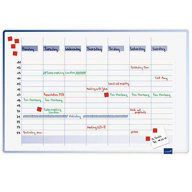  Legamaster weekly planner 60 x 90 cm