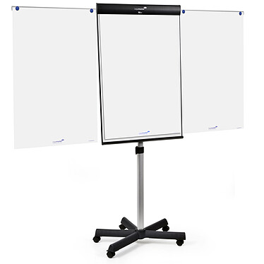 Bi-Office Tableau Pivotant 150 x 120 cm + Kit magnétique et marqueurs + Tableau  Mémo - Tableau blanc et paperboard - Garantie 3 ans LDLC