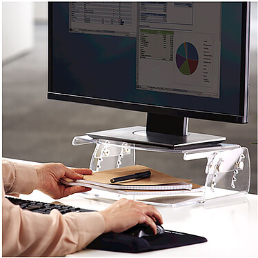 Review Fellowes Clarity Adjustable Monitor Stand