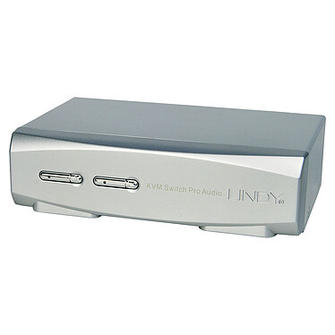 Lindy Switch KVM Pro DisplayPort 1.2 / USB 2.0 / Audio (2 porte)