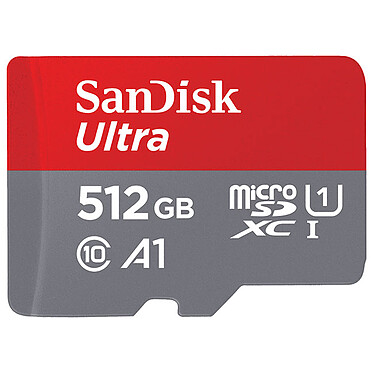 SanDisk Ultra Android microSDXC 512 Go + Adaptateur SD