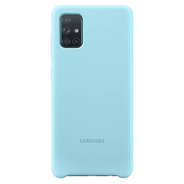 Samsung Coque Silicone Bleu Galaxy A71