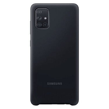 Samsung Coque Silicone Noir Galaxy A71
