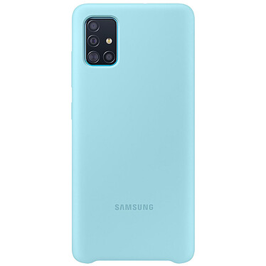 Samsung Coque Silicone Bleu Galaxy A51