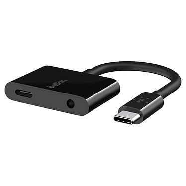 Belkin USB-C to Jack and USB-C Charging Adapter