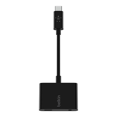 Belkin Adaptateur USB-C vers Jack et USB-C pour charge pas cher