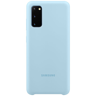 Samsung Coque Silicone Bleu Galaxy S20