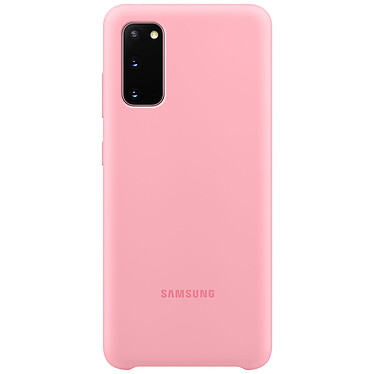 Samsung Coque Silicone Rose Galaxy S20