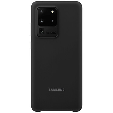 Samsung Coque Silicone Noir Galaxy S20 Ultra