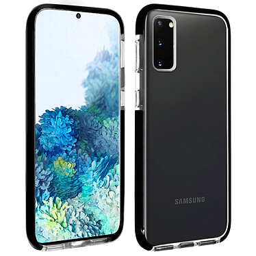 Akashi Coque TPU Ultra Renforcée Noire Samsung Galaxy S20+