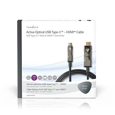 Buy Nedis USB-C to HDMI COA cable 10 m Black
