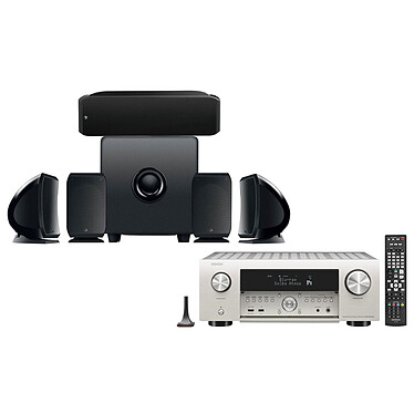 Denon AVR-X4500H Argent + Focal Pack Cinema+