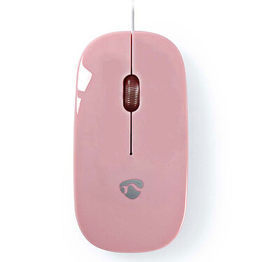 Nedis Wired Optical Mouse Rose