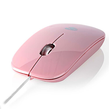 Avis Nedis Wired Optical Mouse Rose