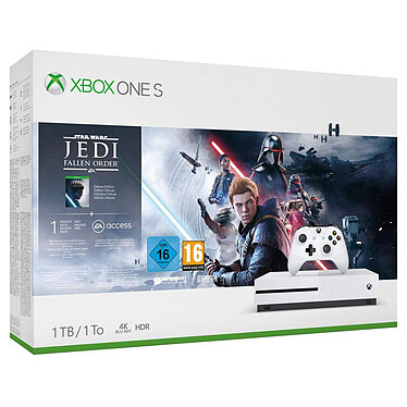 Microsoft Xbox One S (1 To) + Star Wars Jedi : Fallen Order