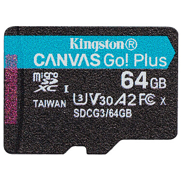 Avis Kingston Canvas Go! Plus SDCG3/64GB