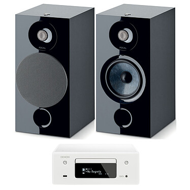 Denon CEOL N10 Blanc + Focal Chora 806 Noir