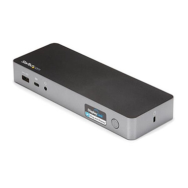 StarTech.com USB Type-C/A 2 display Docking Station - PD 60 W - 2x DP, 2x HDMI - 4x USB 3.0