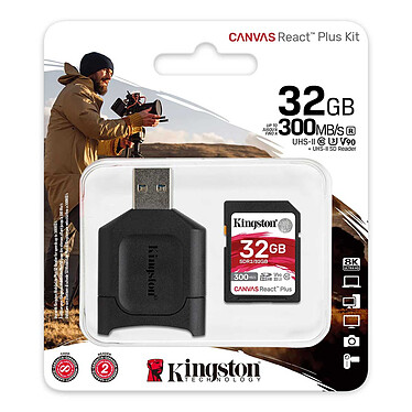 Avis Kingston Canvas React Plus SDCR2/32GB