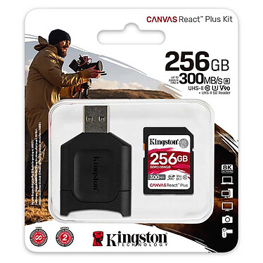 Opiniones sobre Kingston Canvas React Plus SDCR2/256GB