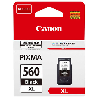 Canon PG-560 XL Cartouche d'encre noire (400 pages à 5%)