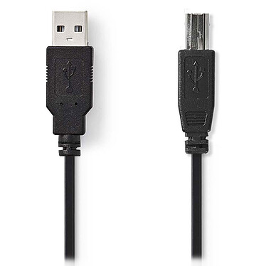 Nedis USB 2.0 A/B cable - 0.5 m