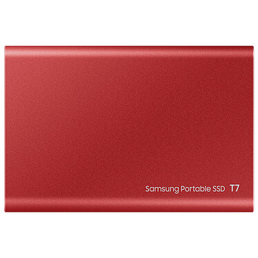 Samsung Portable SSD T7 500 GB Rojo a bajo precio