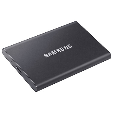 Samsung Portable SSD T7 2 To Gris Disque SSD externe USB 3.1 portable 2 To avec cryptage des données (AES 256 bits)