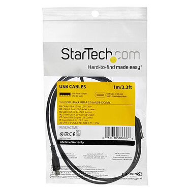 Acheter StarTech.com Câble USB-C vers USB-C de 1 m - Noir