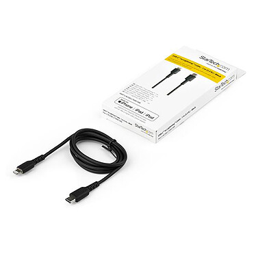 cheap StarTech.com USB Type-C to Lightning Cable - 1m - Black