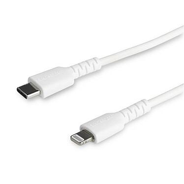 StarTech.com Câble USB Type-C vers Lightning - 2 m - Blanc