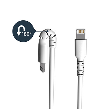 Avis StarTech.com Câble USB Type-A vers Lightning - renforcé - 2 m - Blanc