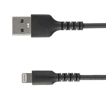 Cable USB Tipo-A a Lightning de StarTech.com - Heavy Duty - 2m - Negro