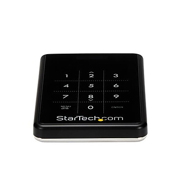 StarTech.com Boîtier USB 3.0 (6 Gb/s) pour HDD / SSD SATA III de 2,5" avec cryptage de données