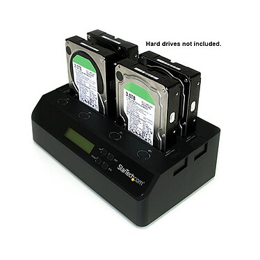 Comprar Estación de acoplamiento USB 3.0 independiente StarTech.com 1 a 3 discos duros SATA de 2,5" y 3,5