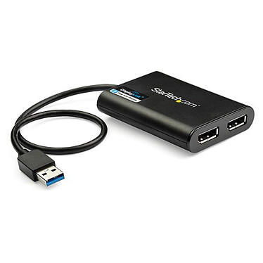 StarTech.com USB 3.0 to Dual DisplayPort 4K 60 Hz Adapter