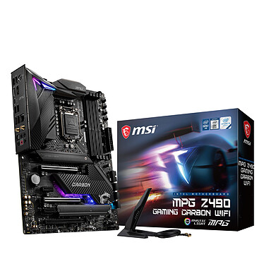 MSI MPG Z490 GAMING CARBON WIFI · Occasion