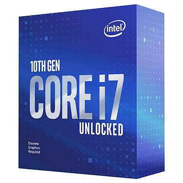 Avis Intel Core i7-10700KF (3.8 GHz / 5.1 GHz)