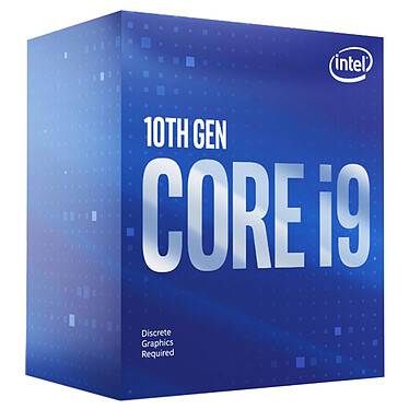 Intel Core i9-10900F (2.8 GHz / 5.2 GHz) Processeur 10-Core 20-Threads Socket 1200 Cache L3 20 Mo 0.014 micron (version boîte - garantie Intel 3 ans)